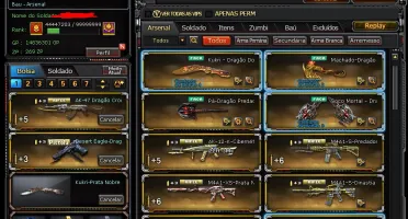Conta de CROSSFIRE MEGA UPADA