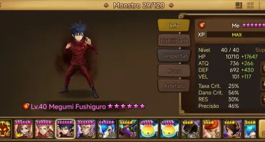 Conta do Summoners War Lev 17