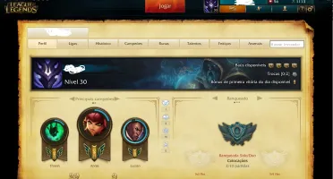 Vendo 2 contas de League of Legends.