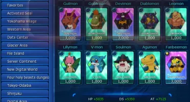Sell Account Na Omegamon Server (Late Game)