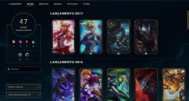 Conta de League of Legends Diamante 5