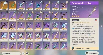 Conta AR56 com vários t5
