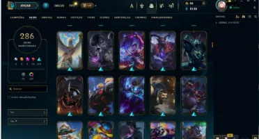Conta Lol 100% Segura | Full Acesso | 286 Skins | Todos Camp