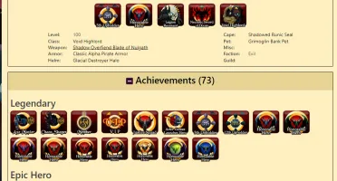 CONTA RARA AQW - 11 Anos - A Conta Mais Top