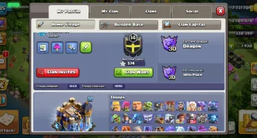 Cv18 - Clash Of Clans (duque nivel 25)