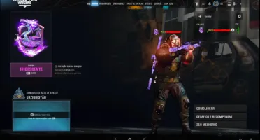 Conta Warzone BO6 Iridescente + nukes + Dark Matter