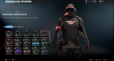 Conta Warzone BO6 Iridescente + nukes + Dark Matter