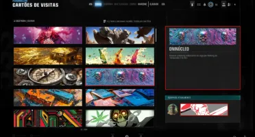 Conta Warzone BO6 Iridescente + nukes + Dark Matter