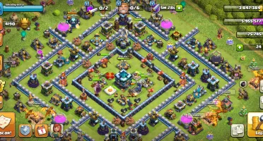 Conta Clash of clans cv 13 quase Full