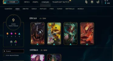 League of Legends Nv 31 + 9 Skins - (P) Prata IV