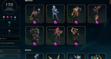 Conta De Lol E Valorant Com muitas prestigios