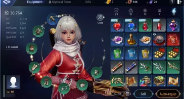 MIR4 - Arqueira Level 40, 30k Poder, 4 pet raro, SA84