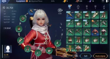 MIR4 - Arqueira Level 40, 30k Poder, 4 pet raro, SA84