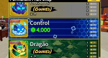Conta Premium Blox Fruits Todas Perm Raras + 2X Money/Xp
