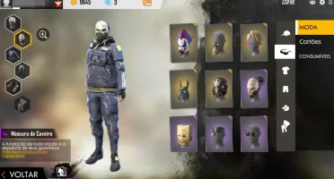 Conta free fire mestre muito top