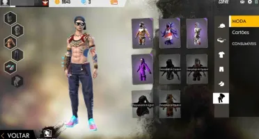 Conta free fire mestre muito top