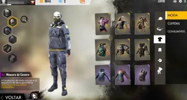 Conta free fire mestre muito top