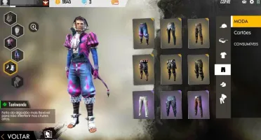 Conta free fire mestre muito top