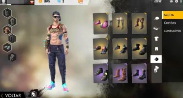 Conta free fire mestre muito top