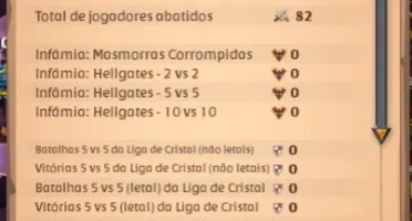 Conta Albion Legendary Founder