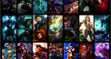 CONTA LOL PRATA 1 COM BORDA GOLD S6 [123 CHAMPS] (44 SKINS)