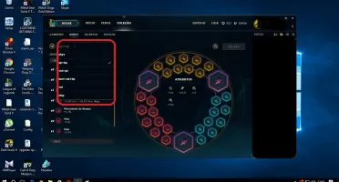 CONTA LOL PRATA 1 COM BORDA GOLD S6 [123 CHAMPS] (44 SKINS)