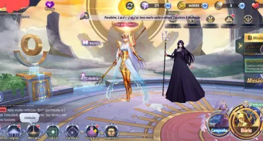 Cc Saint Seiya Serv A141 Com Ótimos Cavaleiros E 700 🌟