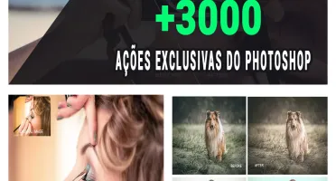 Pacote +3000 Ações Exclusivas do Photoshop