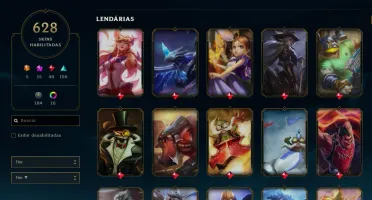 Conta LvL 190 c/ 634 skins