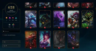 Conta LvL 190 c/ 634 skins