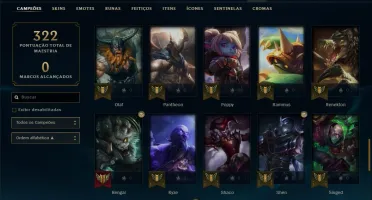Conta League of Legends (LoL) Platina I