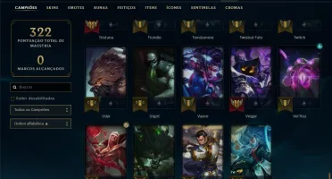 Conta League of Legends (LoL) Platina I