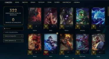 Conta League of Legends (LoL) Platina I