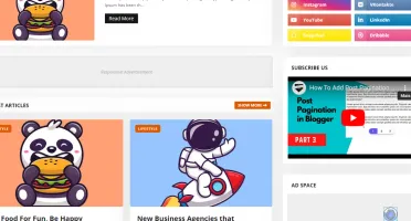 Template Blogger Responsivo Premium