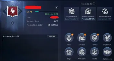 CLÃ LVL 46+ MIR4 SA31