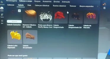 Conta roblox simples
