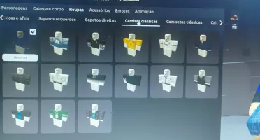 Conta roblox simples