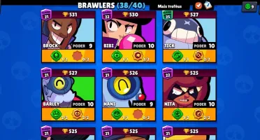 CONTA BRAWL STARS 21K QUASE FULL