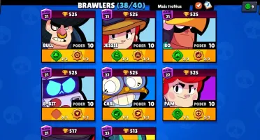 CONTA BRAWL STARS 21K QUASE FULL