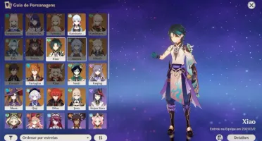 Conta AR 57 Xiao e Ayaka