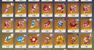 Genshin Impact / AR 50 / Diluc - Qiqi - Zhongli - Jean