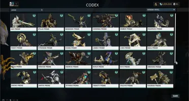 conta warframe MR 21