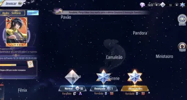 Saint seiya awakening Conta
