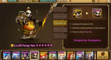 Conta level 22 sw com Pater (dark druida), Amarna e feng