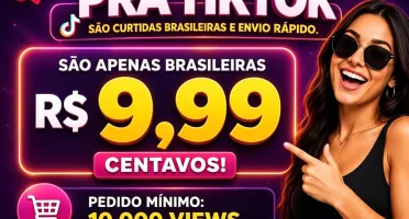 TIKTOK - 1000 Curtidas BR