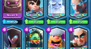 CONTA CLASH ROYALE NIVEL 11