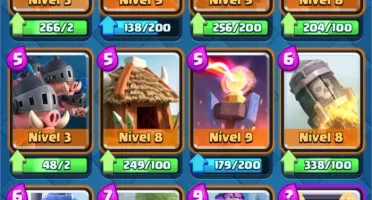 CONTA CLASH ROYALE NIVEL 11