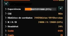 Conta Major 2 com Muitos titulos , Armas