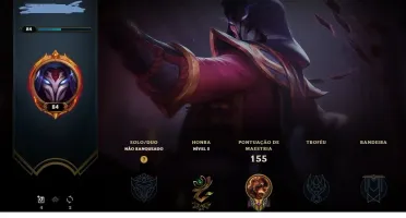Conta League Of Legends Unranked  141 skins
