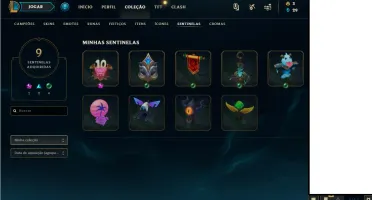 CONTA LEAGUE OF LEGENDS PLATINA 3
